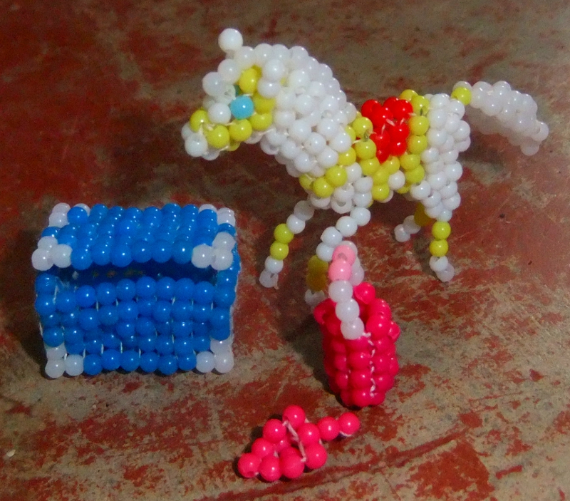 Beaded Dynamo with containers