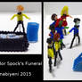 Beaded Spock's Funeral - tribute to Leonard Nimoy