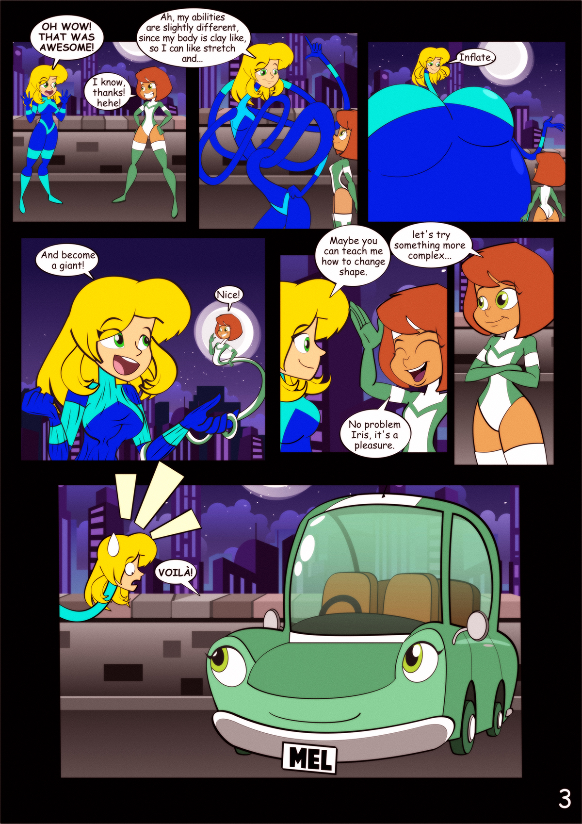 Mini Mel Deviantart Mel and Iris COMISSION - Page 3 by Captain-Paulo on DeviantArt