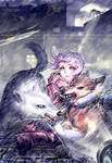 Wolf's Rain cover by dreamwave22