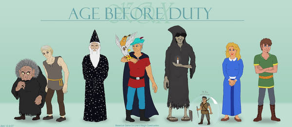 King's Quest X Lineup by Akril15