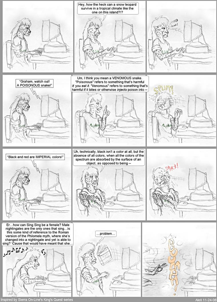 King's Quest Geek by Akril15