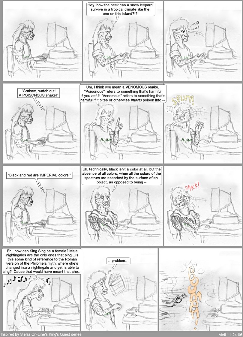 King's Quest Geek by Akril15