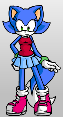 Felica the Blue Fox