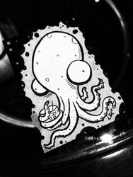 JCC5 Sketch: Drinkin' Octopus