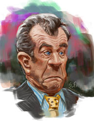 Mel Gibson  caricature