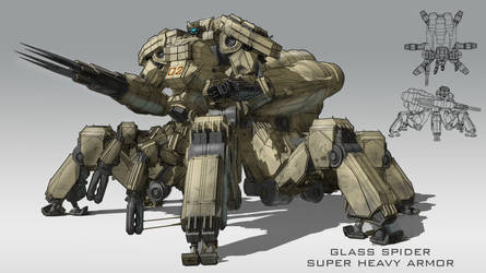 Glass Spider Super heavy Armor