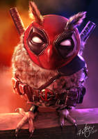 Deadpool Owl