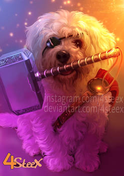 Commission: Thor dog