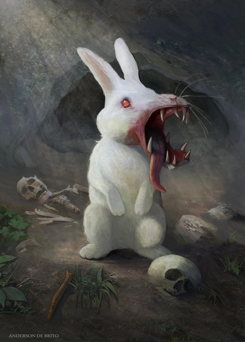 Terrminator Rabbit Killer Rabbit by sinho113 on DeviantArt