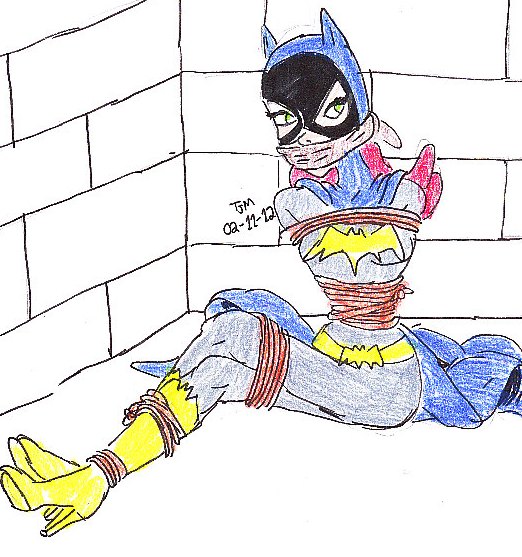 BATGIRL IN THE CORNER