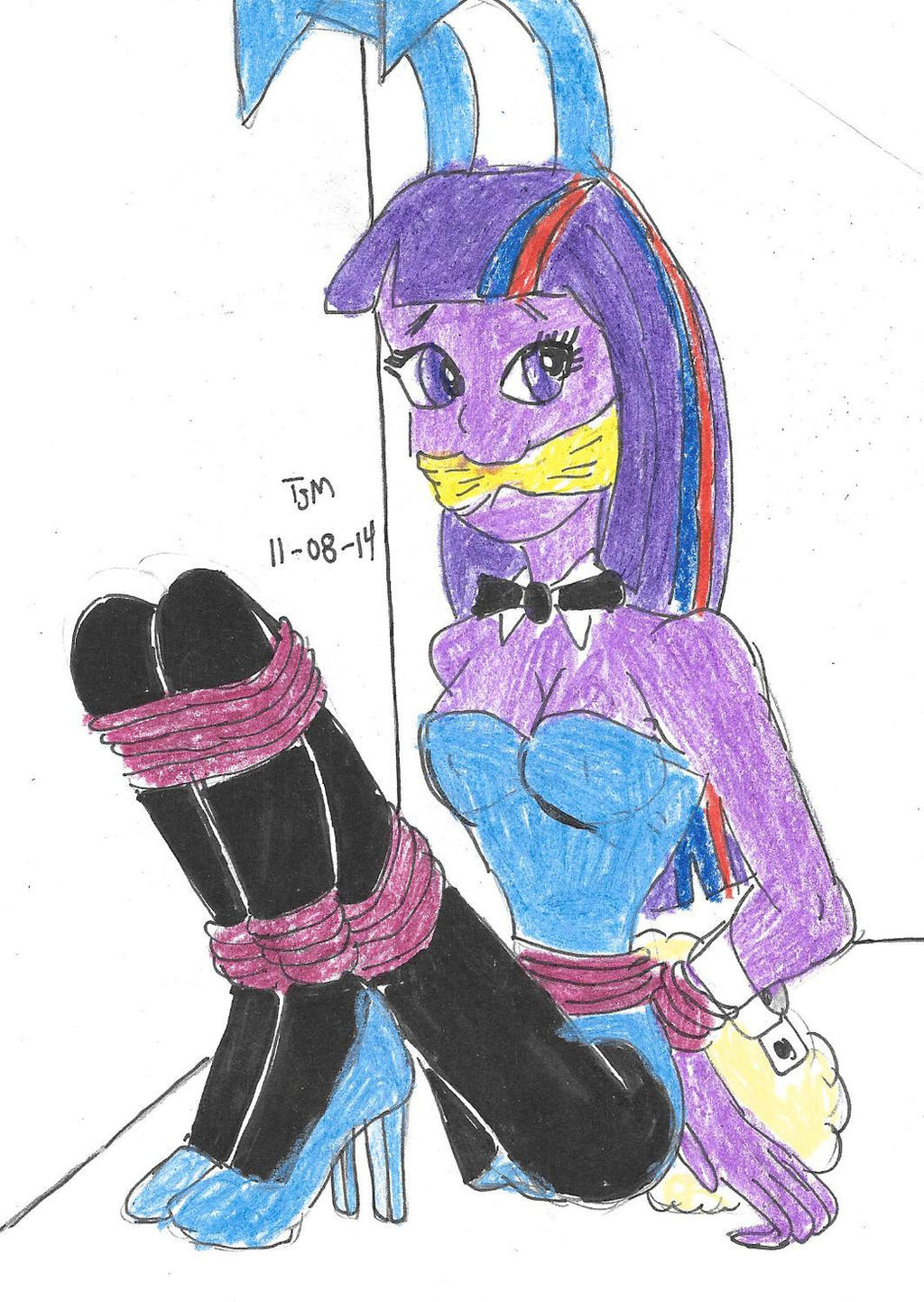 BUNNY SNARED Twilight Sparkle MLP-EQ