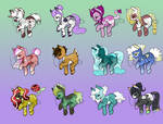MLP Adopts Batch #4 OPEN by Mrs-Lullaby