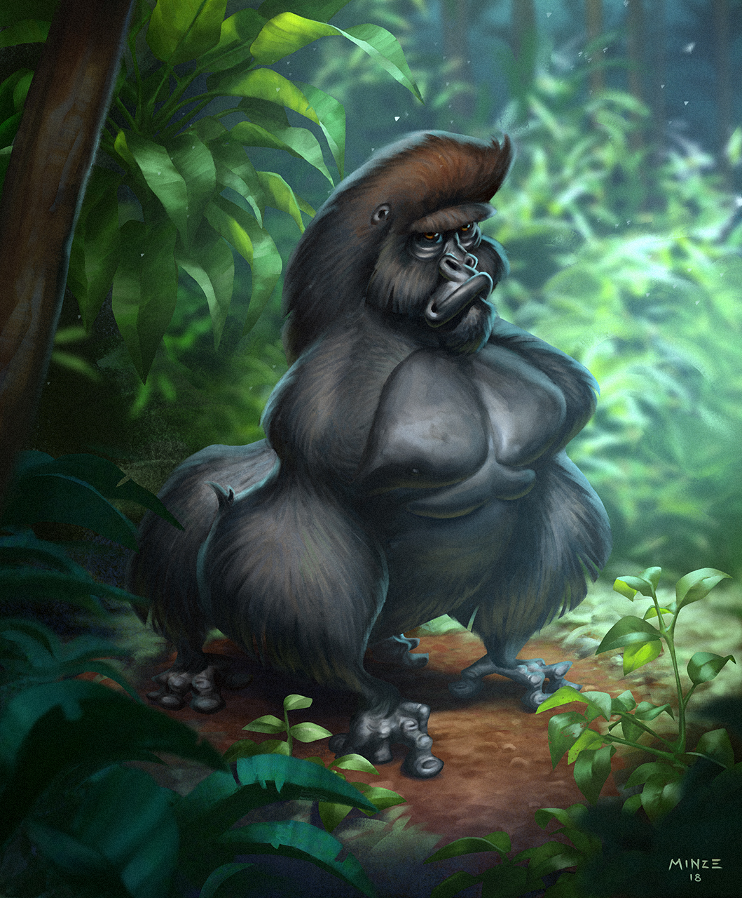 Gorilla Repaint by ATArts