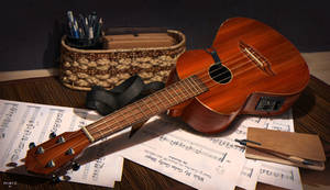Ukulele Still Life