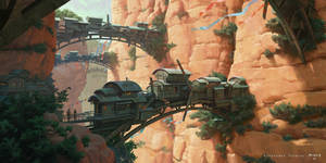 Wind Turbine Bridge Colony
