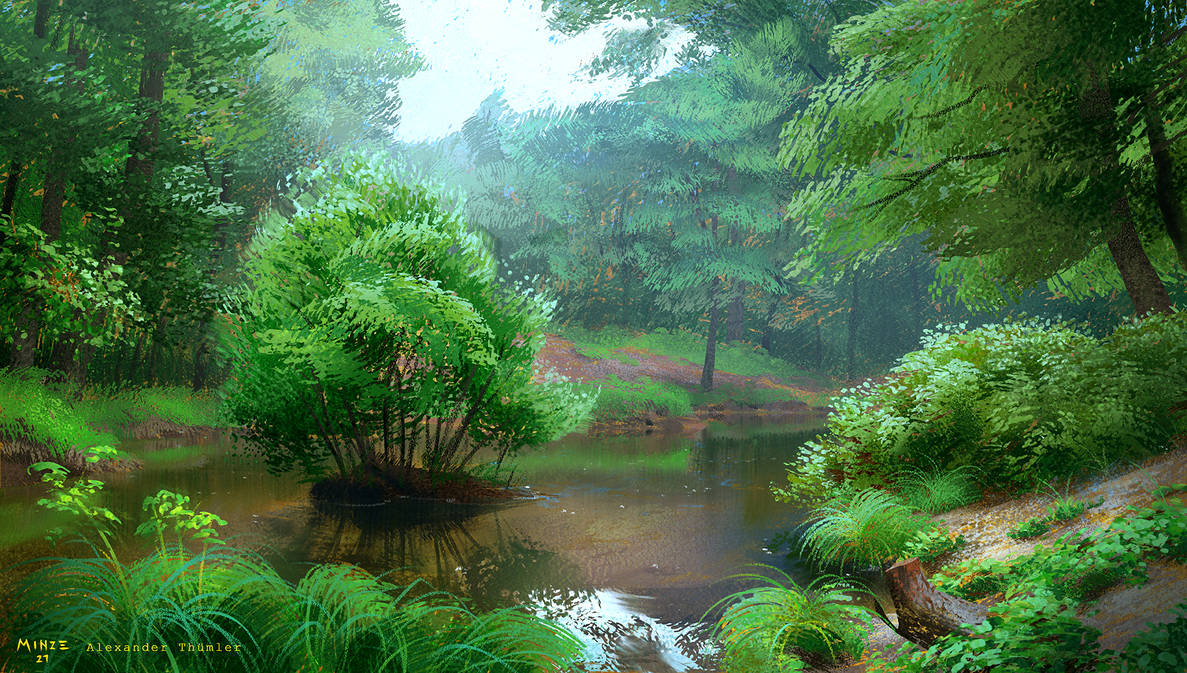 Quiet Rivers Street Quiet Rivers Study 3 by ATArts on DeviantArt