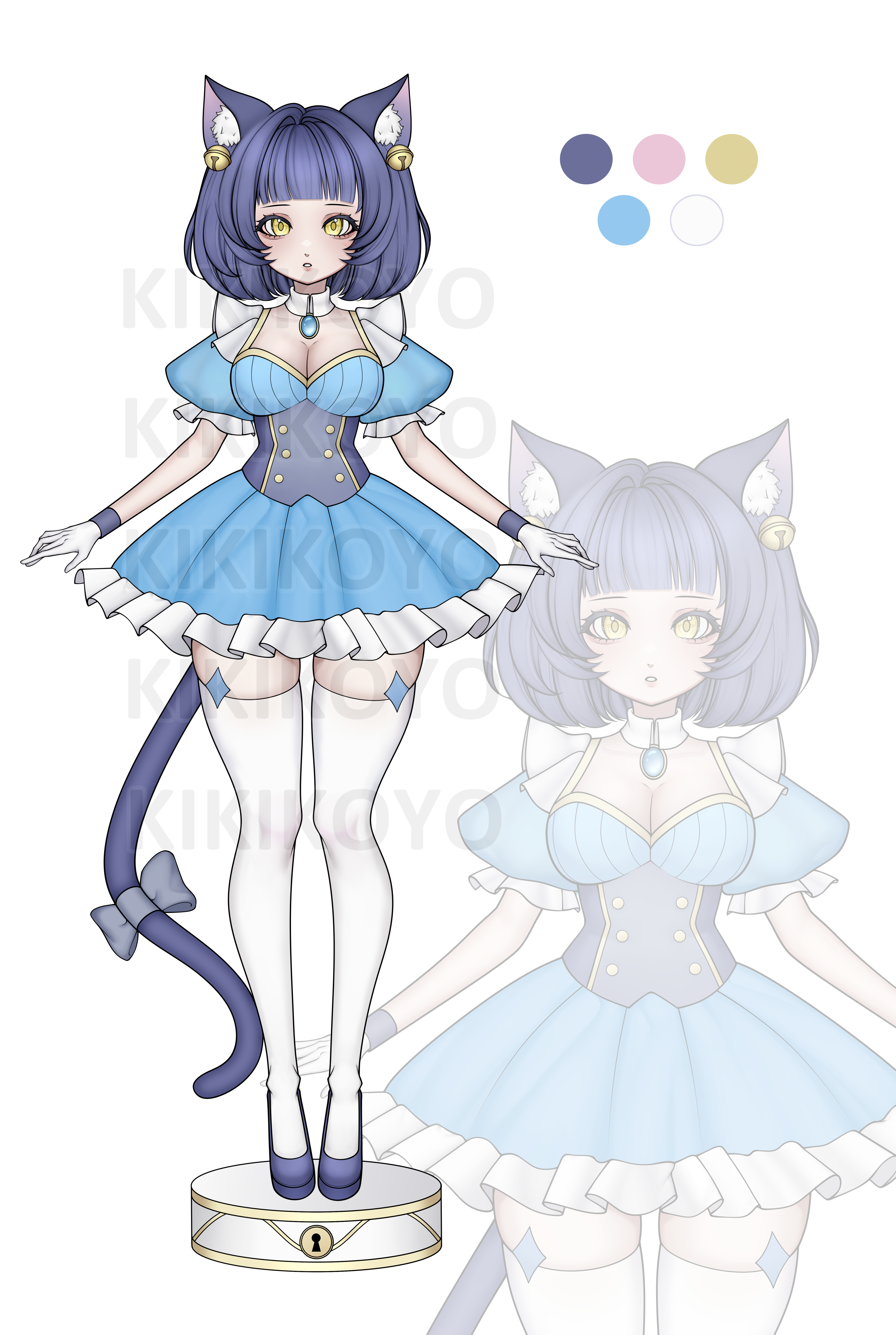 Ballerina cat from the music box | Auction CLOSED