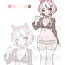 Strawberry Chocolate Cat |Adoptable auction CLOSED