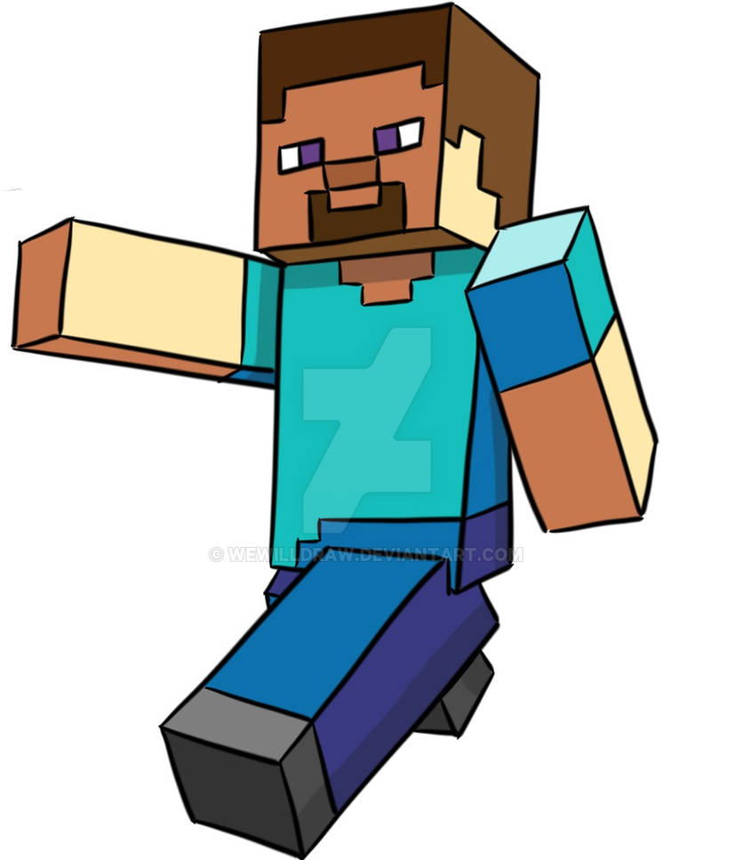Minecraft Steve by WeWillDraw on DeviantArt