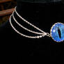 Evil Eye Dragon Eye Blue Choker Necklace Chains 2