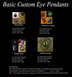 Current Custom Basic Eye Pendants - Necklaces
