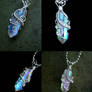 Angel Opal Aura - Super Flash Pendant