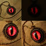 Custom Pendant - Fire Lava - Large Dream Pendant