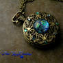 Betwixt Regal Pocket Watch - Ocean Waters Blue Sea