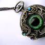 Green Fey Dragon Pocket Watch - Timepiece