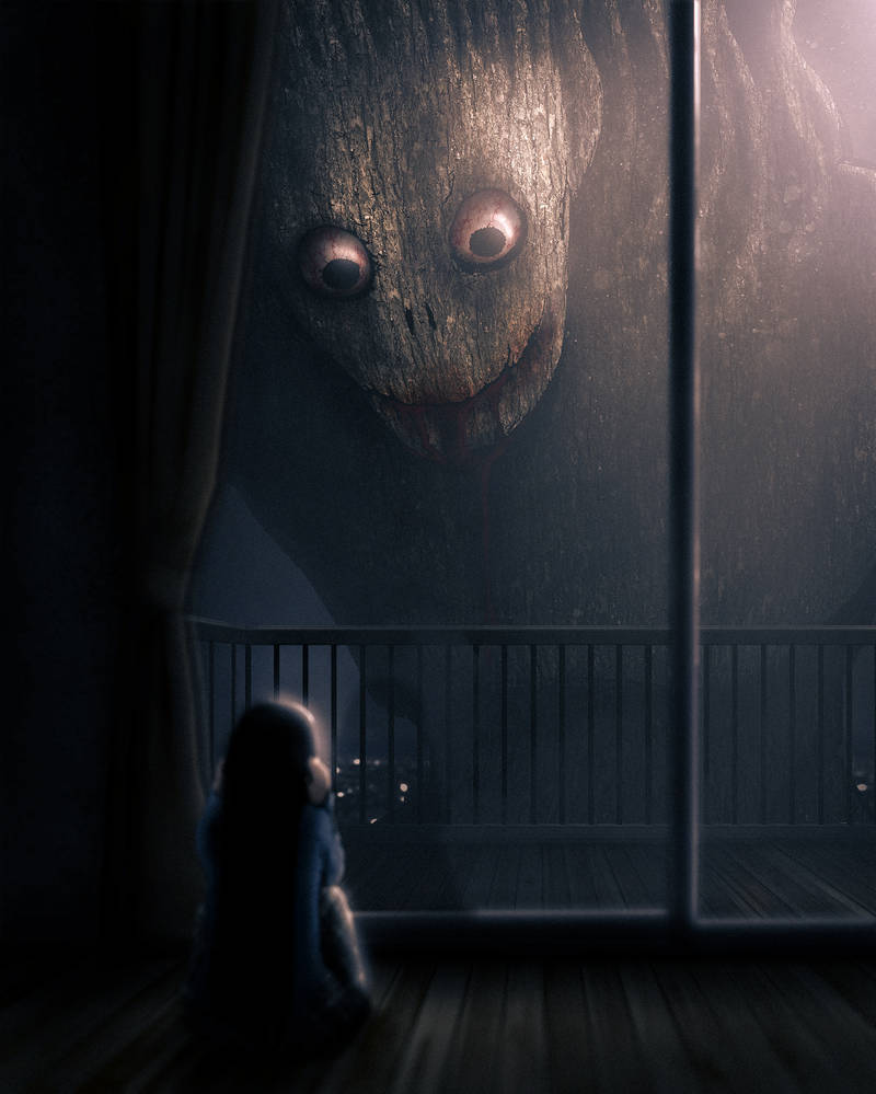 Monster by the Window by SidneyLaruel on DeviantArt