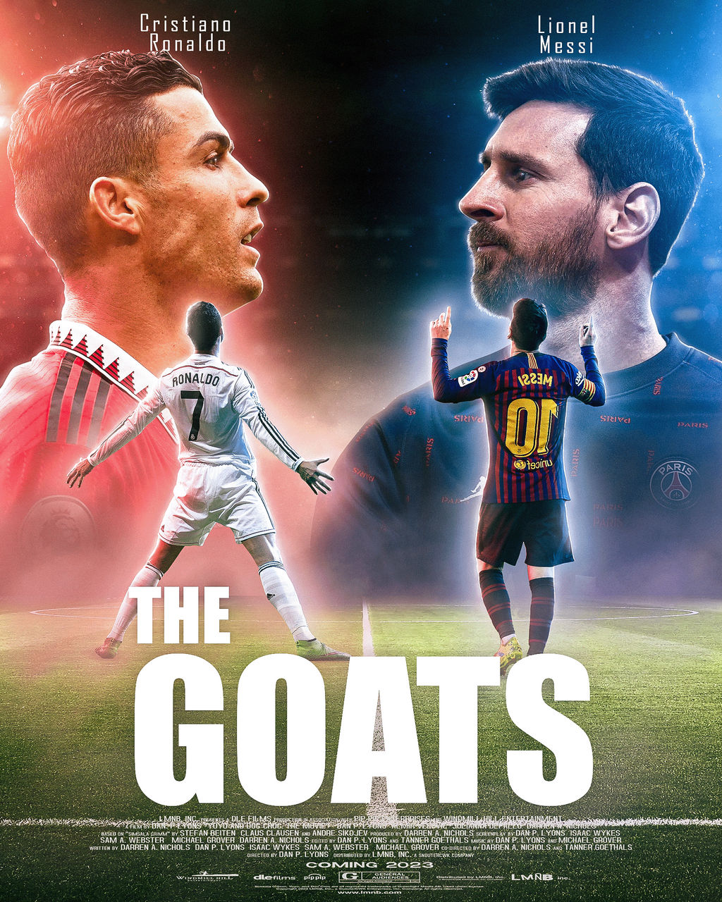 Cristiano Ronaldo and Lionel Messi Poster The Great Football Star Soccer  Player
