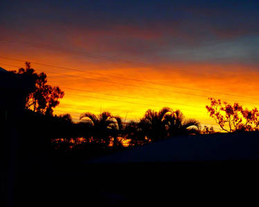 Sunset in Townsville