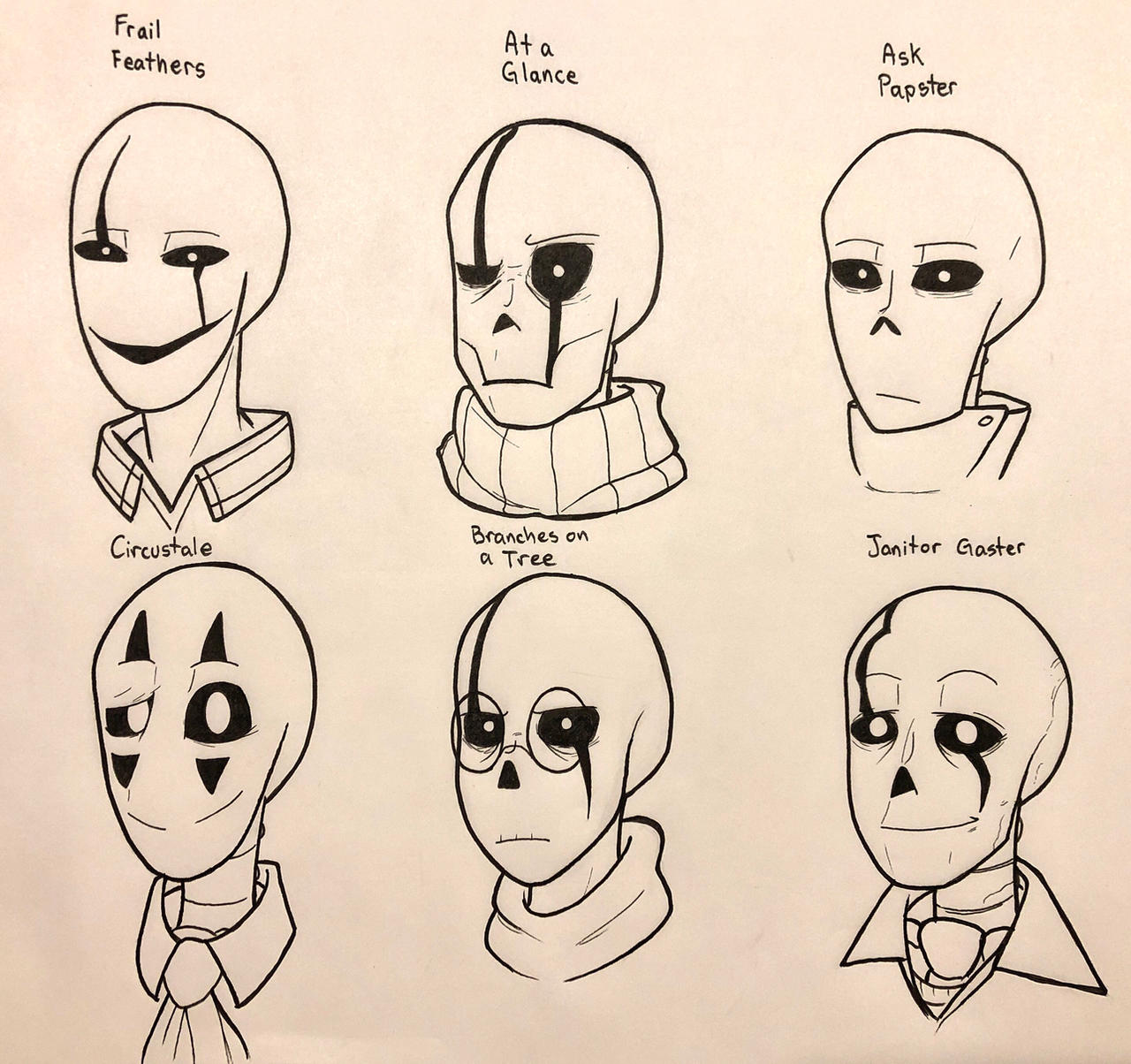Gaster Galore! by Macosi-Comics on DeviantArt