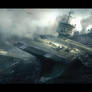 Battlefield 3 - Aircraft Carrier Scene - Wallpaper