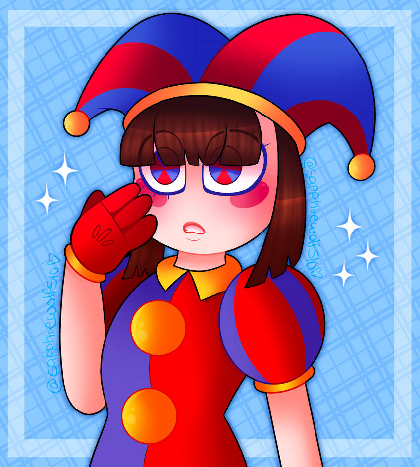Pomni Fanart By SapphireWolfYT On DeviantArt pomni-fanart-by-sapphirewolfyt-on-deviantart