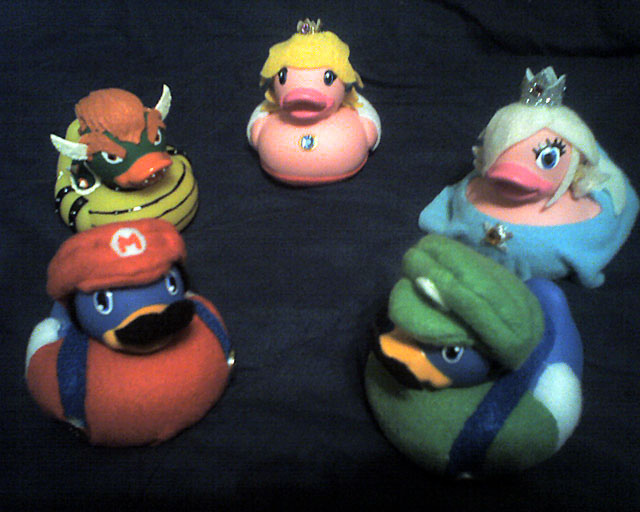 Mario Galaxy Ducks Commission