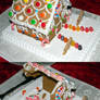 Deconstructed Gingerbread House