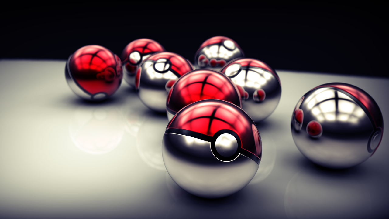 Pokeballs by DarkestSaiko