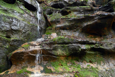 Spring Thaw Waterfall, Hemlock Draw