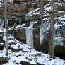 Ice Cliffs, Stephens Falls