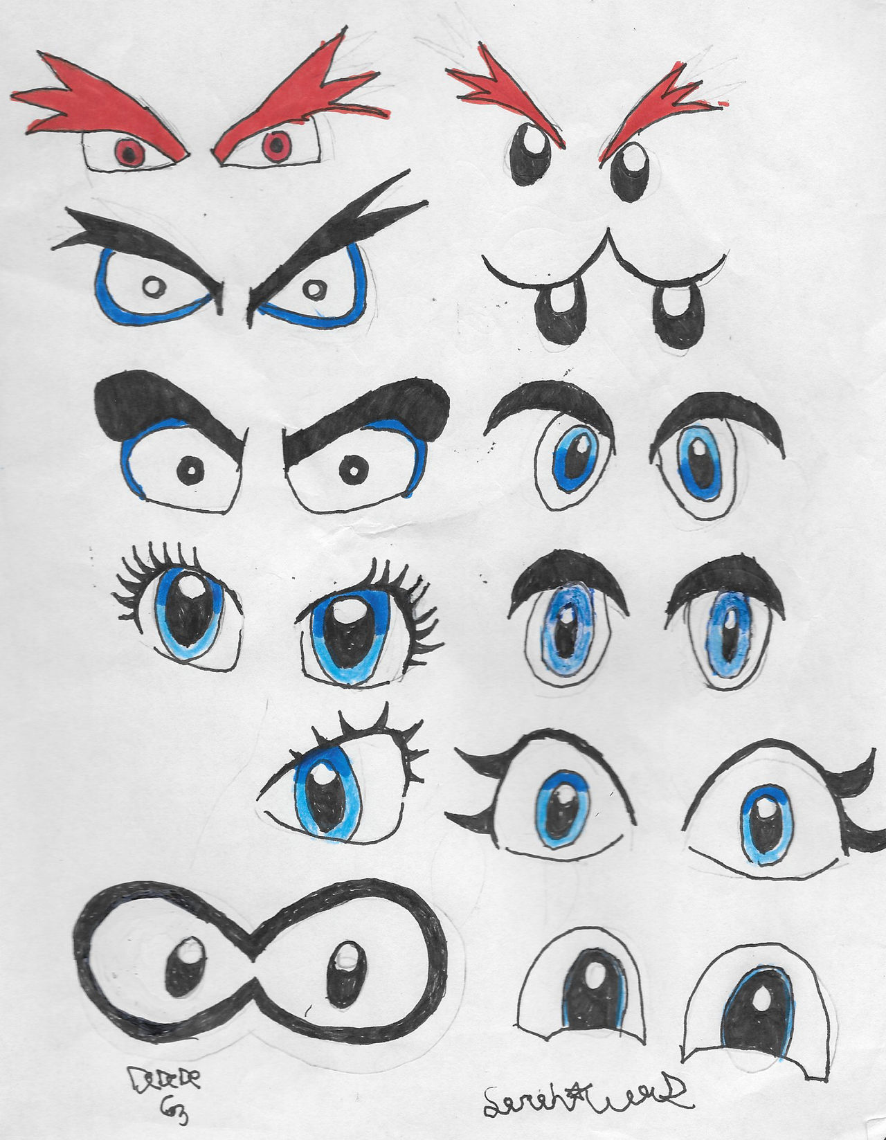 Mario eyes by dedede63 on DeviantArt