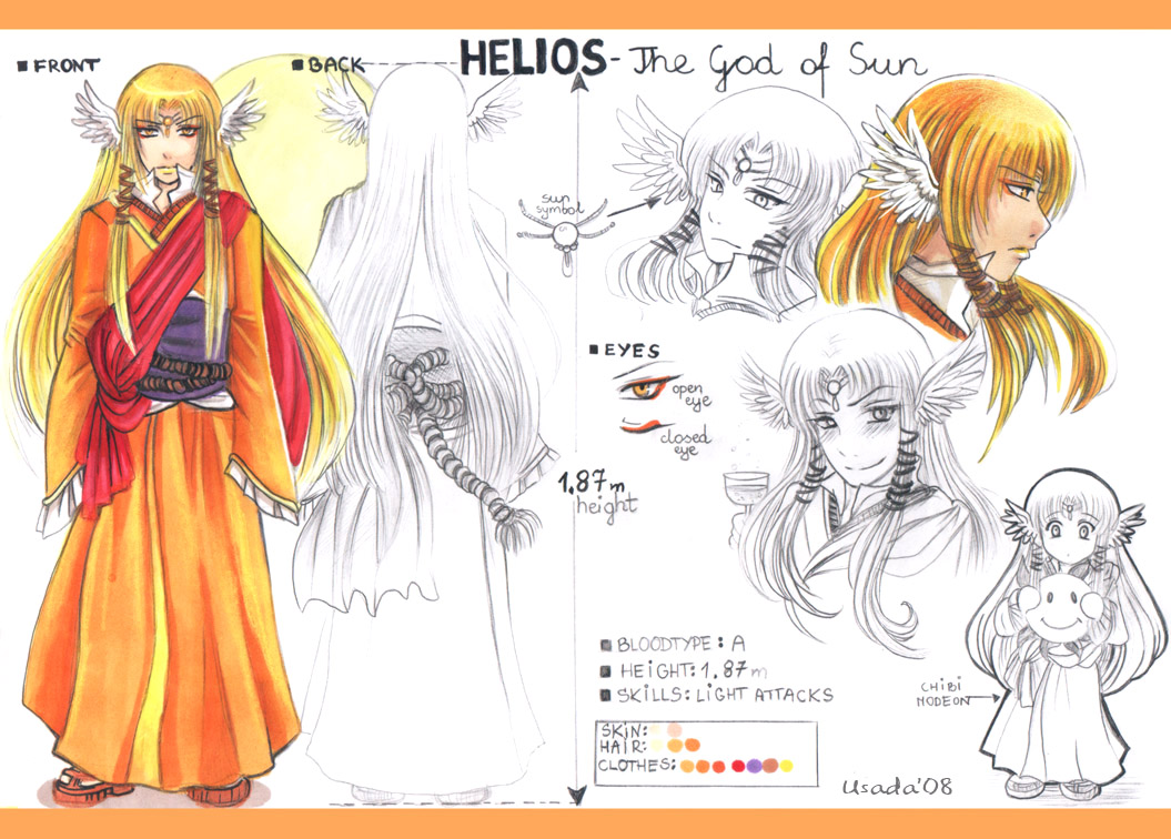 OC Helios- chara design