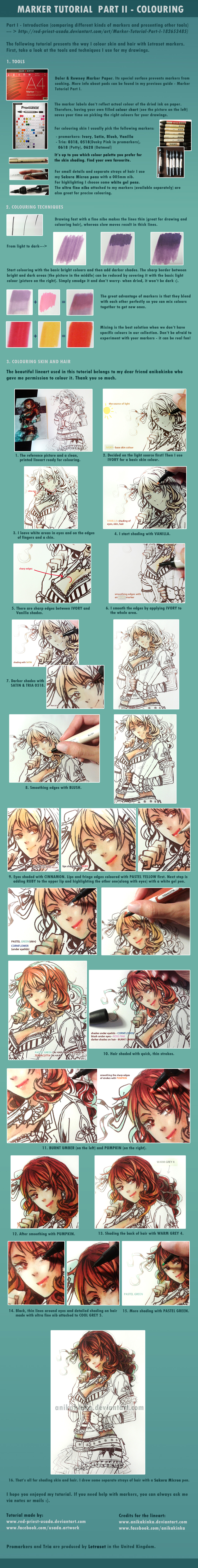 Marker Tutorial Part II - Colouring