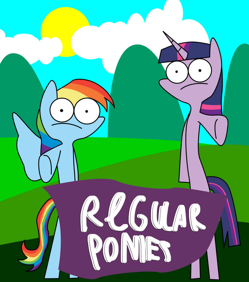 Regular Show Mlp Deviantart Regular Pony Show by Keytee-chan on DeviantArt