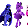 Magical Slime Trio - Blau, Viola and Rosa