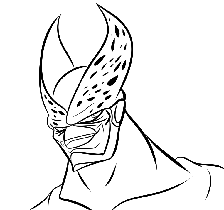 FACIL DE DESENHAR COMO DESENHAR O PERFECT CELL