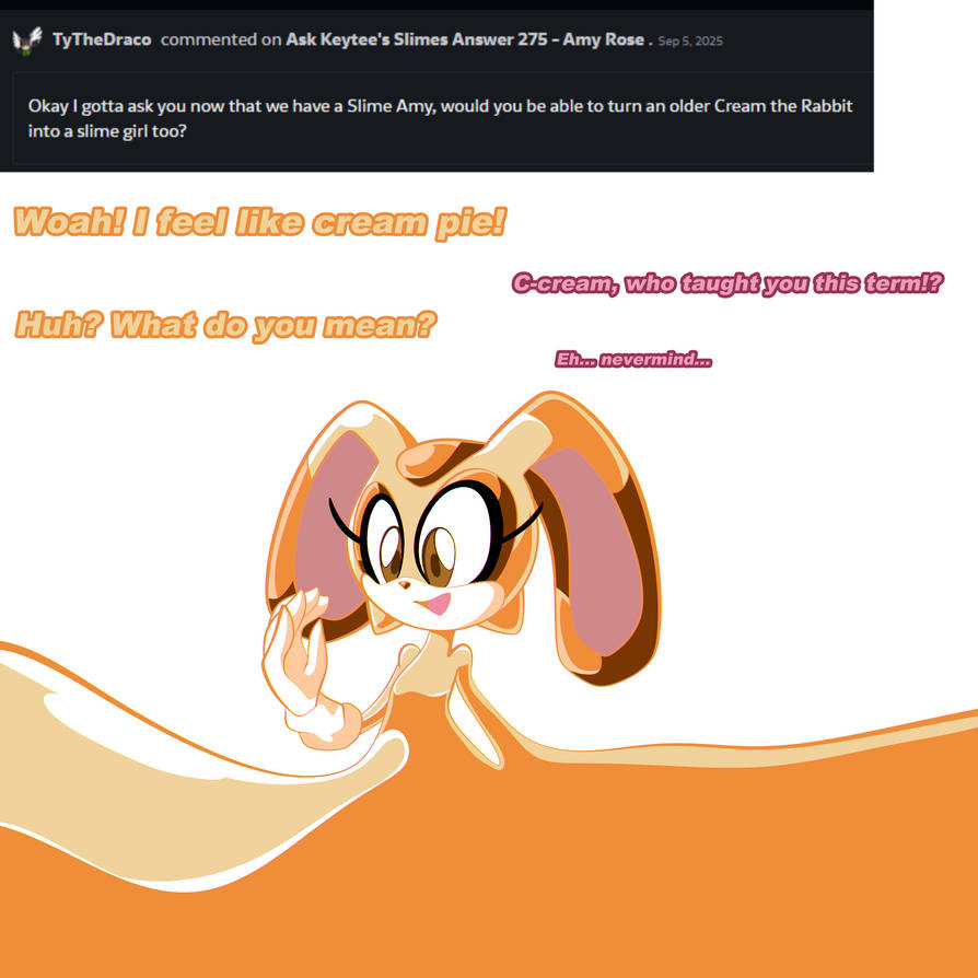 Ask The Rabbit Ask Keytee's Slimes Answer 416 - Cream the Rabbit by Keytee-chan on ...