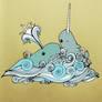 narwhals and whales
