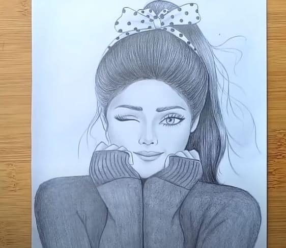 Easy-Girl-Drawing-for-Beginners by maheshwari23 on DeviantArt